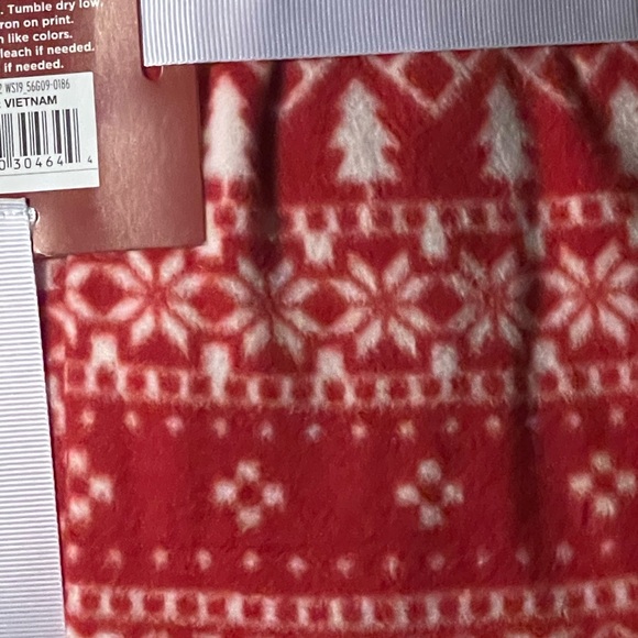 Mens or teens large PAJAMAS Red and white in color!! unisex? Brand New! - Picture 7 of 8